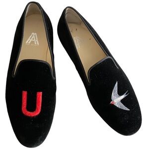 Axel Arigato Velvet Smoking Slippers Loafer RARE 43 10